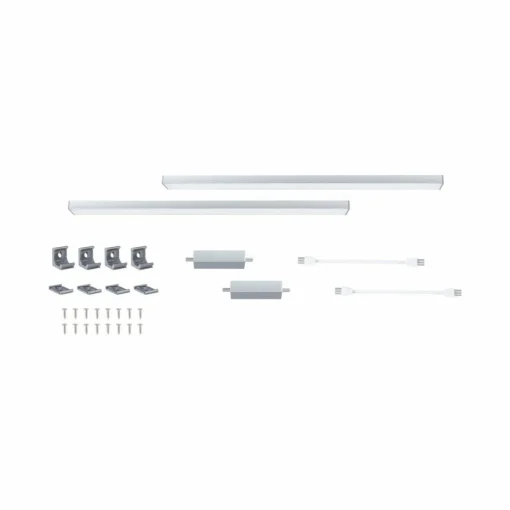 Paulmann lampe sous meuble Inline 2x extension chrome 35 cm CCT| Luminaires Led D'Intérieur