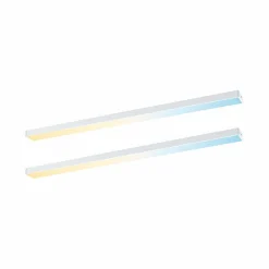 Paulmann lampe sous meuble Inline 2 extension blanc 35 cm CCT| Luminaires Led D'Intérieur