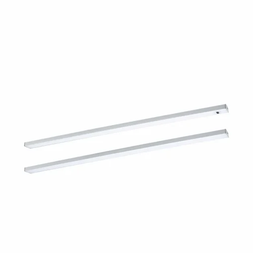 Paulmann lampe sous meuble Inline set de démarrage 2 pièces chrome 55 cm| Luminaires Led D'Intérieur