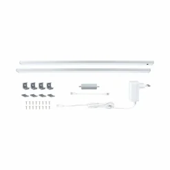 Paulmann lampe sous meuble Inline set de démarrage 2 pièces chrome 55 cm| Luminaires Led D'Intérieur
