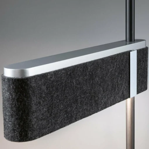 Paulmann Lampe sur pied LED Jagun, anthracite, feutre, 3-step-dim| Lampadaires Led|Lampadaires