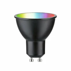 Paulmann LED GU10 4,8 W 350 lm ZigBee RGBW noir| Ampoules Connectées Et Intelligentes|Ampoules Connectées Et Intelligentes