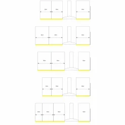 Paulmann MaxLED 500 Comfort set Kitchen 3x60 cm| Luminaires Led D'Intérieur