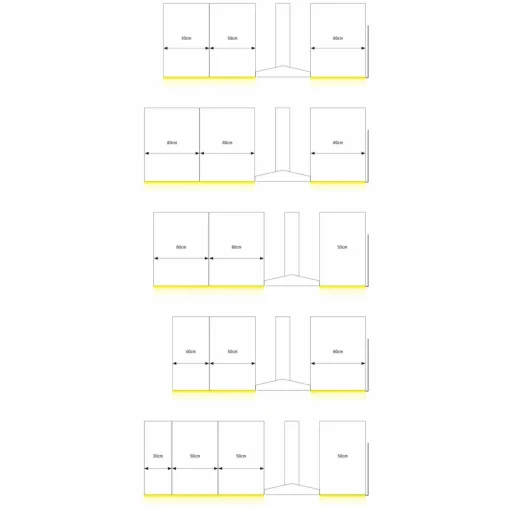 Paulmann MaxLED 500 Comfort set Kitchen 3x60 cm| Luminaires Led D'Intérieur