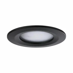 Paulmann Nova Coin 3x rond 3Stepdim fixe noir| Spots Encastrés Led|Luminaires Led D'Intérieur