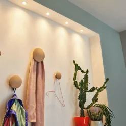 Paulmann Nova mini 3 spots encastrés IP44 chromé| Spots Encastrés Led|Luminaires Led D'Intérieur