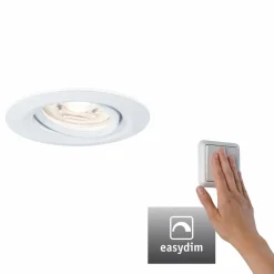 Paulmann Nova mini Plus spot enc. EasyDim blanc| Spots Encastrés Led|Luminaires Led D'Intérieur