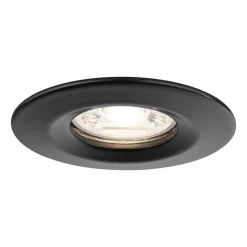 Paulmann Nova Mini spot encastré x3 fixe noir| Spots Encastrés Led|Luminaires Led D'Intérieur