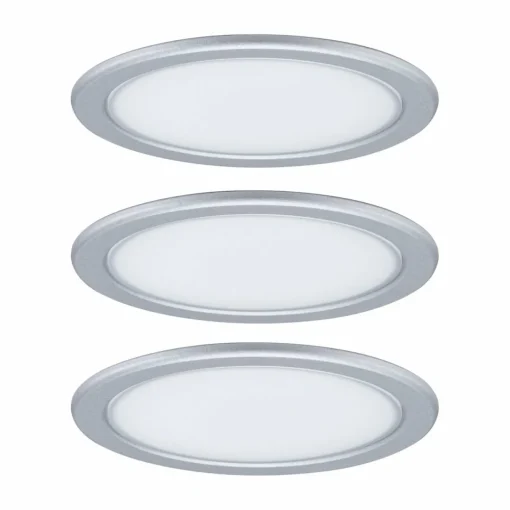 Paulmann Pukk lampe sous meuble LED x3, chromée| Luminaires Led D'Intérieur