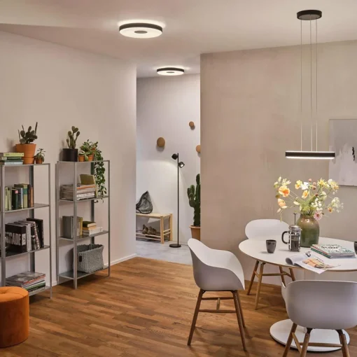 Paulmann Puric Pane II suspension LED en noir| Suspensions Led|Suspensions