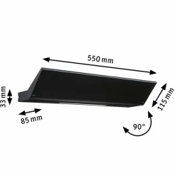 Paulmann Ranva applique LED, ZigBee CCT noire| Appliques Murales Led|Appliques Murales