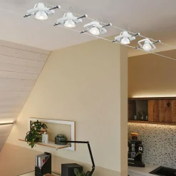 Paulmann réflecteur LED GU5,3 6,5 W 827 dim blanc| Lampes Led À Intensité Variable|Ampoules Led