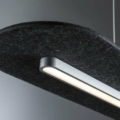 Paulmann Suspension LED Tulga, anthracite, feutre, 3-step-dim| Suspensions Led|Suspensions