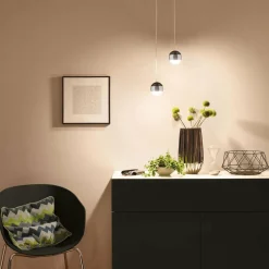 Paulmann URail Capsule II Suspension 2.700K noir| Luminaires Led D'Intérieur