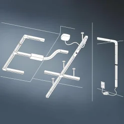 Paulmann URail End Cap embout LED, chromé mat| Luminaires Led D'Intérieur
