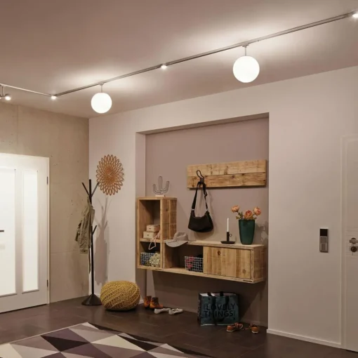 Paulmann URail LED Line Connector, chromé mat| Luminaires Led D'Intérieur