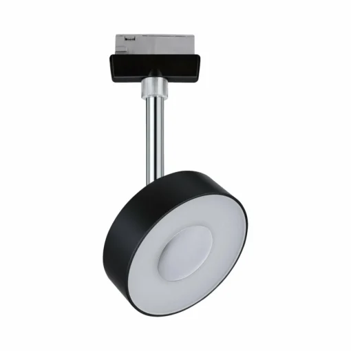 Paulmann URail spot Circle noir dimmable 4 000 K| Luminaires Led D'Intérieur