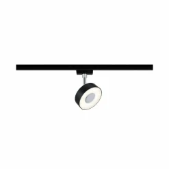 Paulmann URail spot Circle noir dimmable 4 000 K| Luminaires Led D'Intérieur