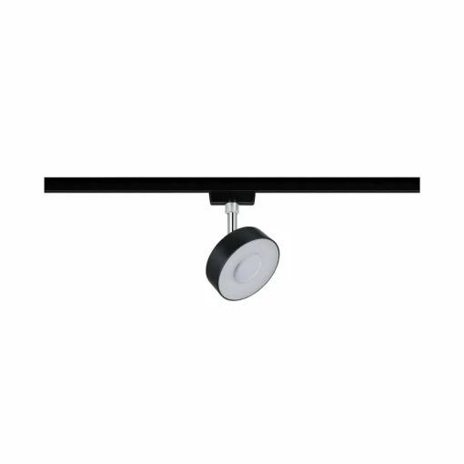 Paulmann URail spot Circle noir dimmable 4 000 K| Luminaires Led D'Intérieur