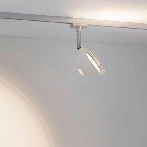 Paulmann URail Spot LED Sabik chrome mat, intensité variable| Luminaires Led D'Intérieur