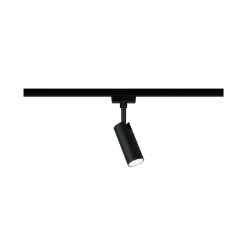 Paulmann URail Spot LED Tubo noir 4.000 K| Luminaires Led D'Intérieur
