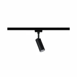 Paulmann URail Spot LED Tubo noir 4.000 K| Luminaires Led D'Intérieur