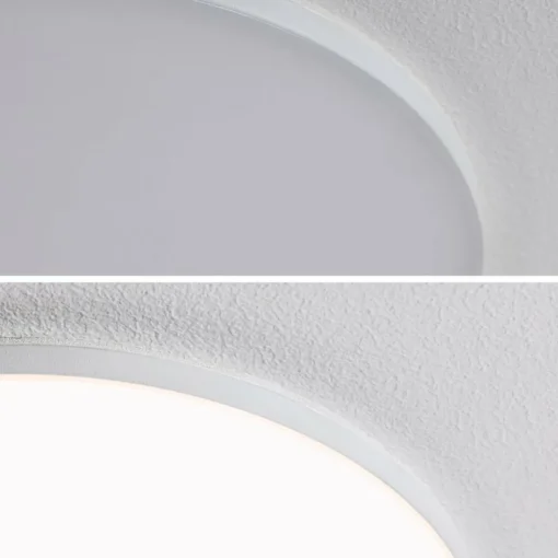 Paulmann Veluna Edge IP44 3.000K variateur d'intensité Ø 9cm| Spots Encastrés Led|Luminaires Led D'Intérieur