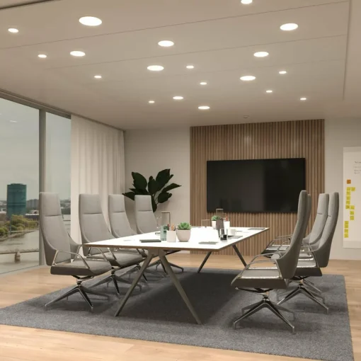 Paulmann Veluna Edge IP44 3.000K variateur d'intensité Ø 9cm| Spots Encastrés Led|Luminaires Led D'Intérieur