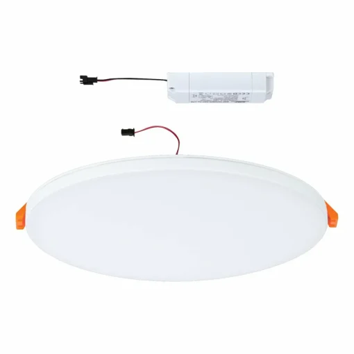 Paulmann Veluna Edge IP44 4.000K variateur d'intensité Ø 20cm| Spots Encastrés Led|Luminaires Led D'Intérieur