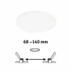 Paulmann Veluna Edge IP44 4.000K variateur d'intensité Ø 16cm| Spots Encastrés Led|Luminaires Led D'Intérieur