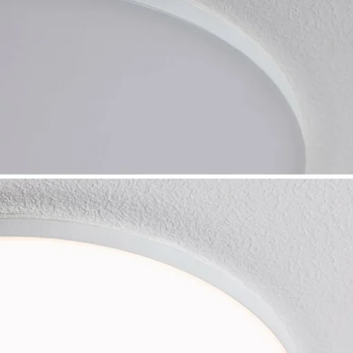 Paulmann Veluna Edge IP44 4.000K variateur d'intensité Ø 16cm| Spots Encastrés Led|Luminaires Led D'Intérieur