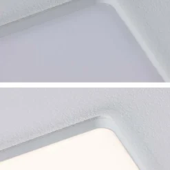 Paulmann Veluna Edge IP44 3000K variateur d'intensité 16x16cm| Spots Encastrés Led|Luminaires Led D'Intérieur