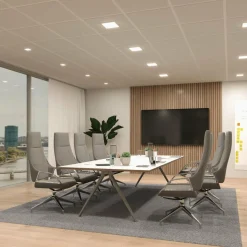 Paulmann Veluna Edge IP44 3000K variateur d'intensité 16x16cm| Spots Encastrés Led|Luminaires Led D'Intérieur