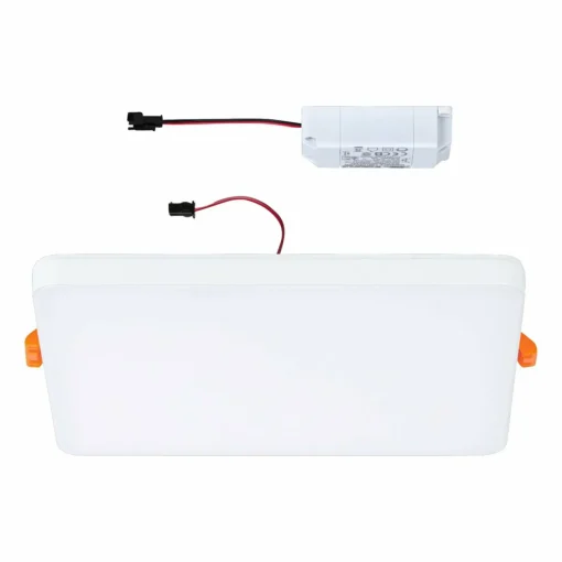 Paulmann Veluna Edge IP44 3000K variateur d'intensité 16x16cm| Spots Encastrés Led|Luminaires Led D'Intérieur