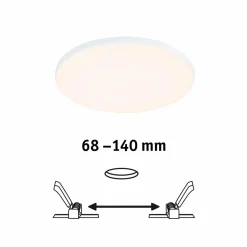 Paulmann Veluna Edge LED encastrée IP44 3.000K Ø 16cm| Spots Encastrés Led|Luminaires Led D'Intérieur