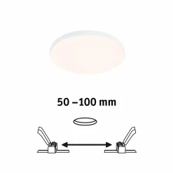 Paulmann Veluna Edge LED encastrée IP44 3.000K Ø 12cm| Spots Encastrés Led|Luminaires Led D'Intérieur
