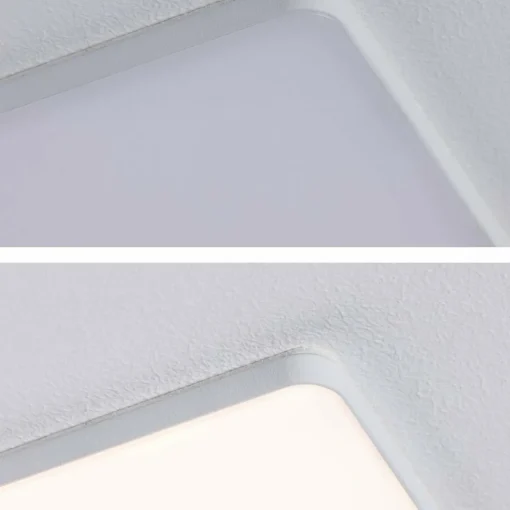 Paulmann Veluna Edge LED à encastrer IP44 4000K 16x16cm| Spots Encastrés Led|Luminaires Led D'Intérieur