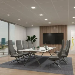 Paulmann Veluna Edge LED encastrée IP44 4000K 9x9cm| Spots Encastrés Led|Luminaires Led D'Intérieur