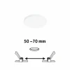 Paulmann Veluna Edge LED encastrée IP44 4.000K Ø 9cm| Spots Encastrés Led|Luminaires Led D'Intérieur