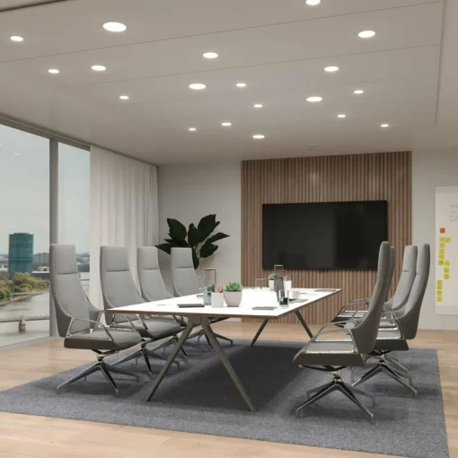 Paulmann Veluna Edge LED encastrée IP44 4.000K Ø 9cm| Spots Encastrés Led|Luminaires Led D'Intérieur