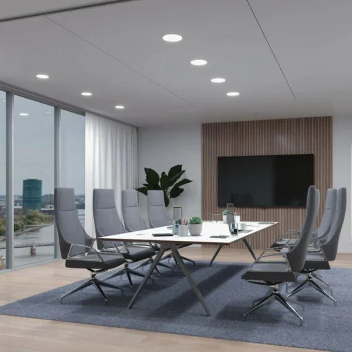 Paulmann Veluna Edge ZigBee CCT ronde Ø 20cm| Spots Encastrés Led|Luminaires Led D'Intérieur