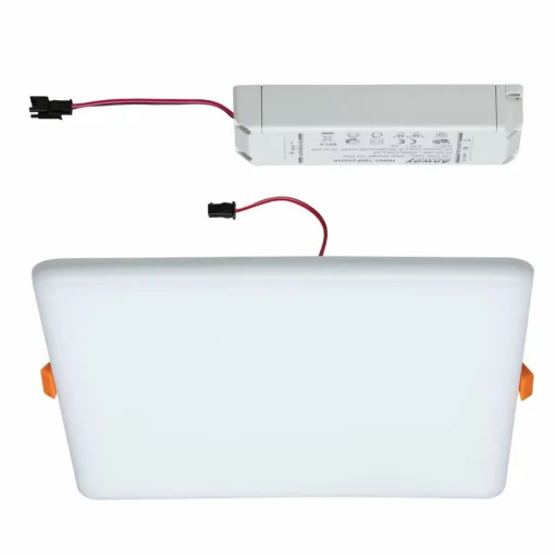 Paulmann Veluna lampe 3Stepdim 840 21,5x21,5| Spots Encastrés Led|Luminaires Led D'Intérieur