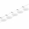 Paulmann Wire DiscLED système câble LED, 5 lampes| Luminaires Led D'Intérieur