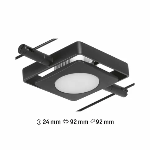 Paulmann Wire MacLED spot noir pour câble| Luminaires Led D'Intérieur