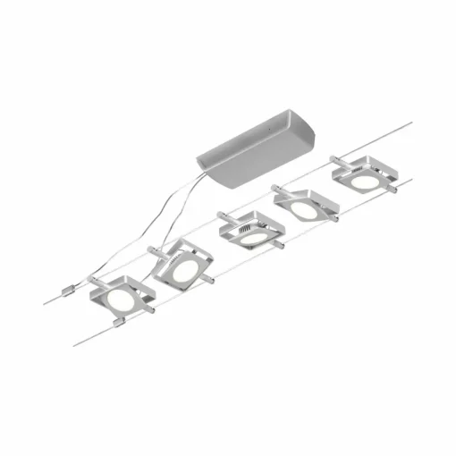 Paulmann Wire MacLED système câble LED, 5l chromé| Luminaires Led D'Intérieur