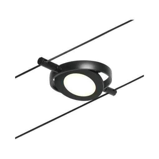 Paulmann Wire RoundMac spot noir pour câble| Luminaires Led D'Intérieur