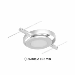 Paulmann Wire RoundMac spot chromé pour câble| Luminaires Led D'Intérieur
