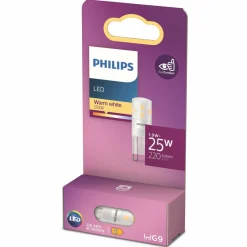 Philips Ampoule à broche LED G9, 1,9 W, 2 700 K, intensité variable| Ampoules Led G9|Ampoules Led