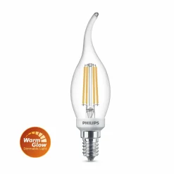 Philips ampoule LED BA35 3,4W 2 700K WarmGlow Ra90| Lampes Led À Intensité Variable|Ampoules Led