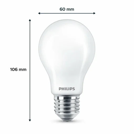 Philips ampoule LED E27 7W 806lm 2 700K mate x3| Ampoules Led E27|Ampoules Led
